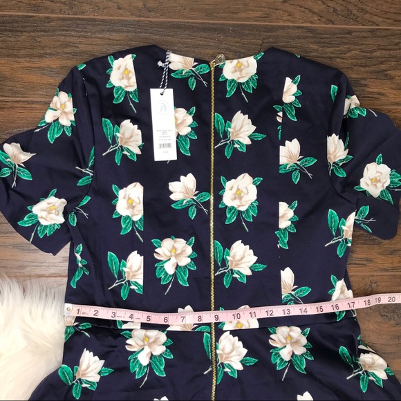 NWT Draper James magnolia love circle dress - Picture 8 of 8